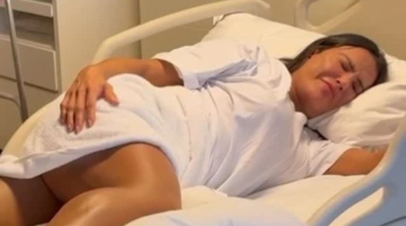 Após lesão, Gracyanne Barbosa desabafa sobre recuperação: "Uma dor absurdo"