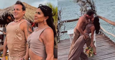 Mais apaixonada que nunca! Gretchen renova votos de casamento com seu 18º marido; veja