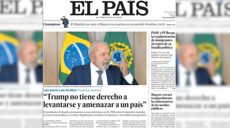 Foto: Reprodução/El País