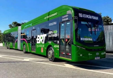 BRT Salvador terá dez novos ônibus elétricos para ampliar conexões na cidade