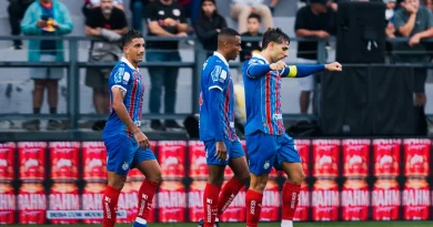 Bahia lidera Brasileirão em pontos conquistados após sair atrás no placar